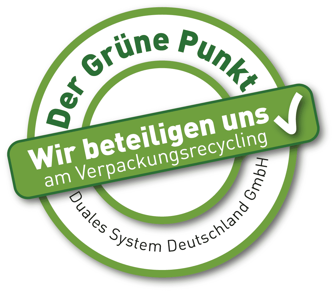 Duales System Der Grüne Punkt Wir beteiligen uns am Verpackungsrecycling