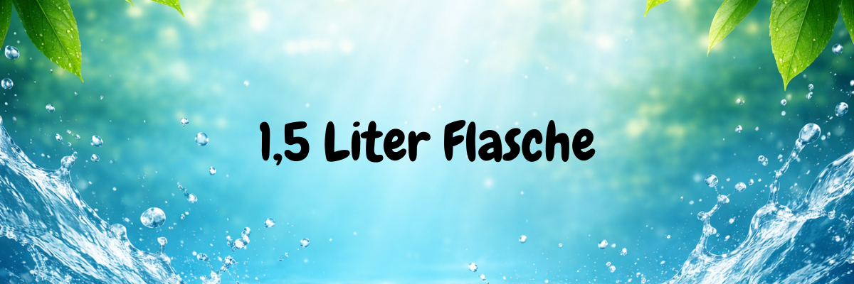 1,5 Liter Flasche