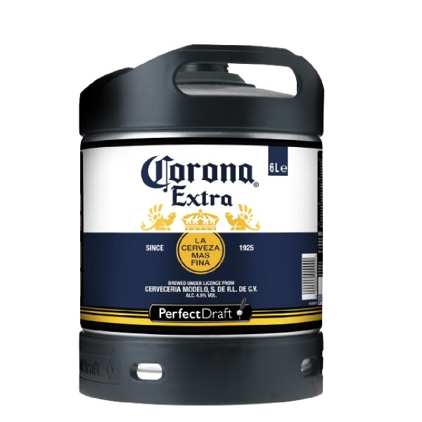 Corona Extra PerfectDraft 6 litre keg