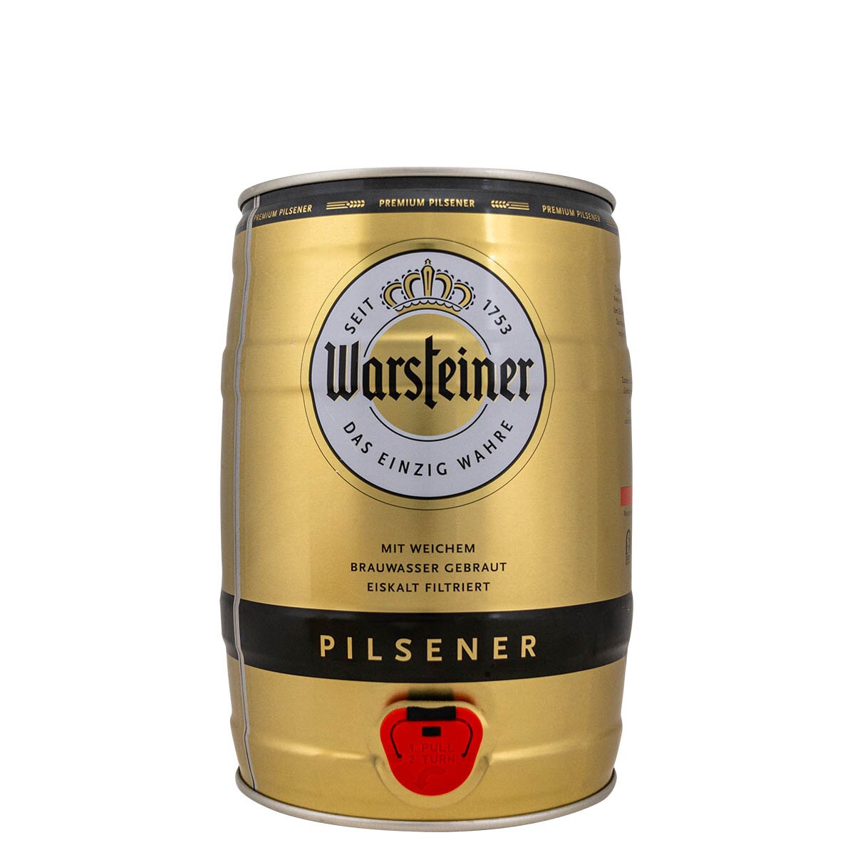 Warsteiner 5 Liter Fass ✓ unter ✓ Der Klassiker den Bieren