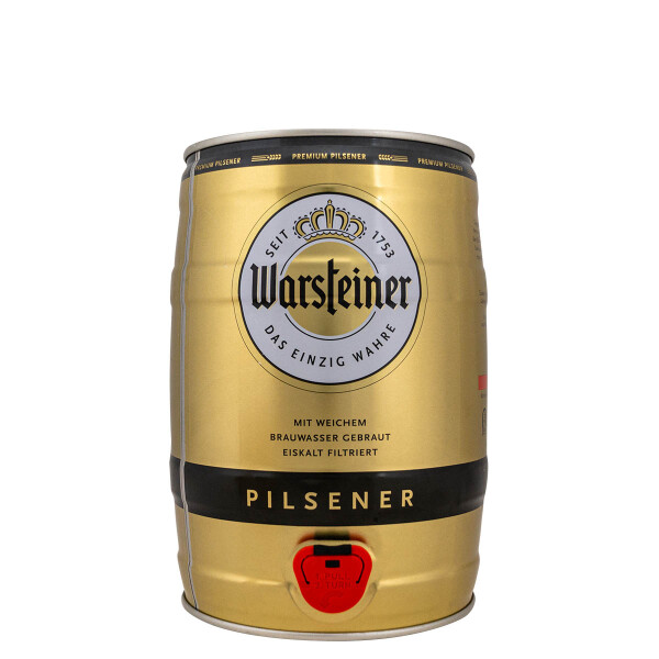 Warsteiner Pils 5L Mini Keg