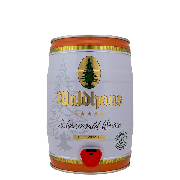 Waldhaus Schwarzwald Weisse 5L Mini Keg
