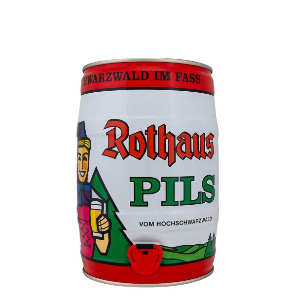 Rothaus Pils 5 Liter Fass / Partyfass
