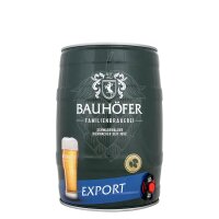 Bauhöfer Export 5 Liter Fass / Partyfass