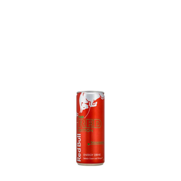 Canette énergétique Red Bull Red Edition Watermelon 250 ml jetable