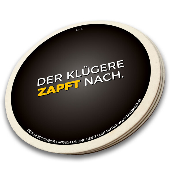Bierfass24 Beer Coaster No. 4 – Pack of 10