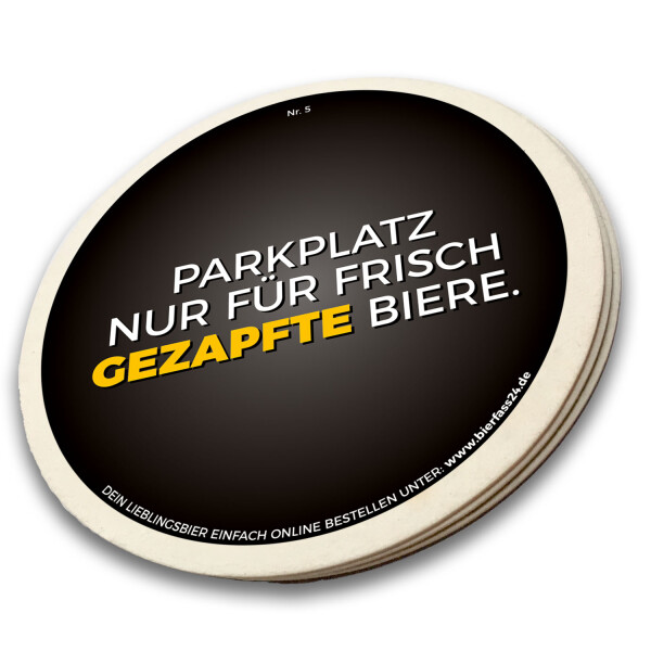 Bierfass24 Beer Coaster No. 5 – Pack of 10