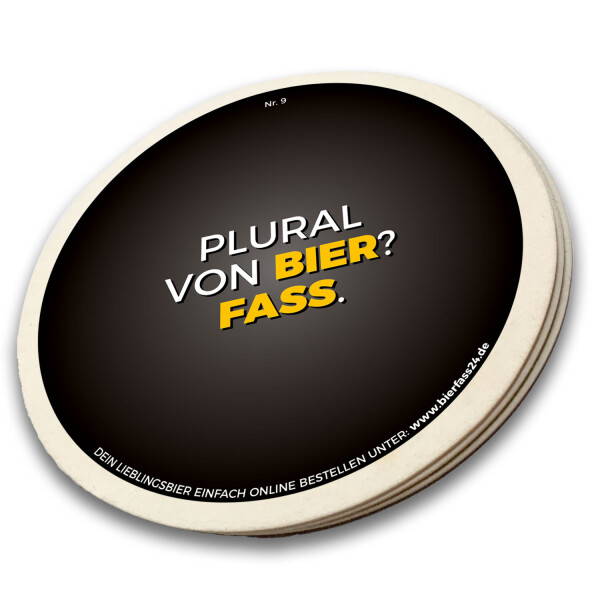 Sous-bock bière Bierfass24 n° 9 – lot de 10